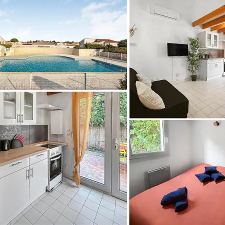 Maison De Lumineuse Semesterbostad Vic-la-Gardiole